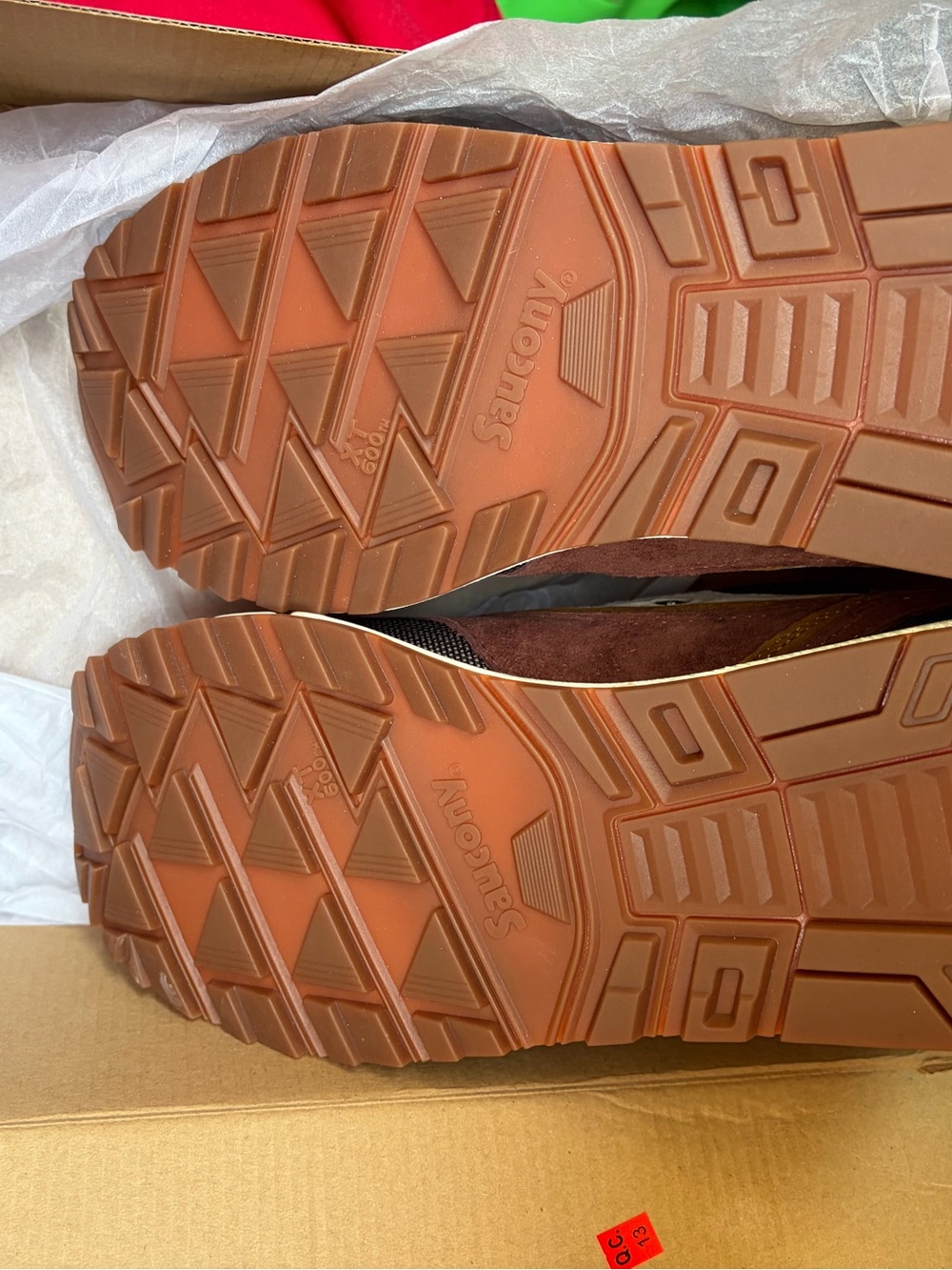 Saucony Men's Sneakers in Brown, Tan, Black, Cream - Picture 4 of 4